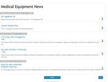 Tablet Screenshot of medical-equipment-news.absolutemed.com